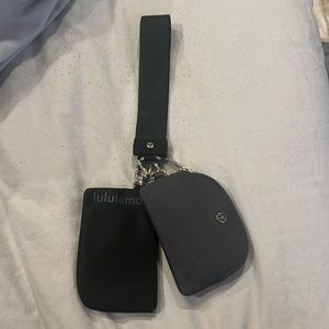 Lululemon wristlet with 2 pouches